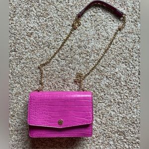 Anne Klein Pink Embossed Purse